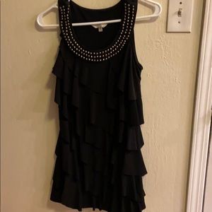 Black beaded dress